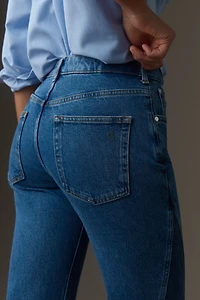 Pilcro Vintage High-Rise Straight-Leg Jeans