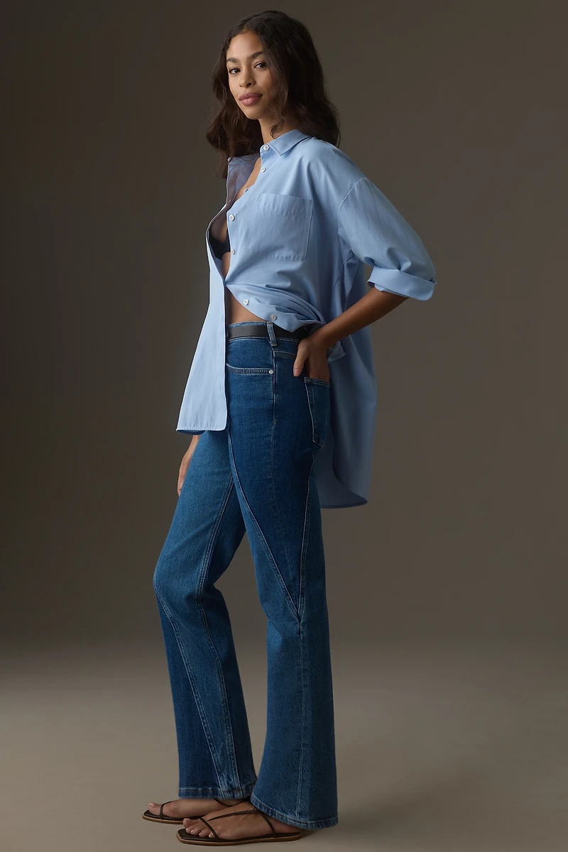 Pilcro Vintage High-Rise Straight-Leg Jeans