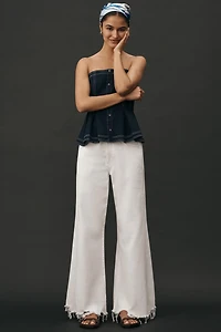 The Adi Mid-Rise Flare Jeans by Pilcro
