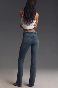 Pilcro Low-Rise Mini Bootcut Jeans