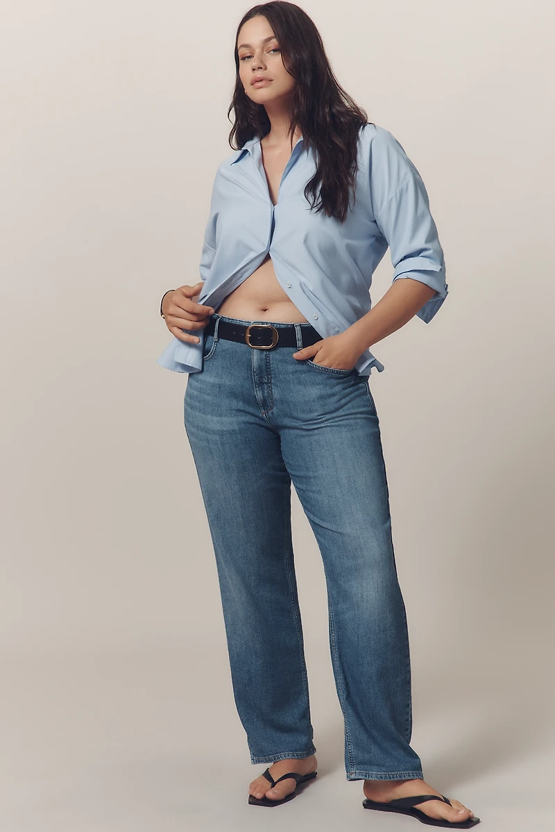 The Baggy Boyfriend Regenerative Cotton Mid-Rise Relaxed Jeans