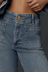 The Colette Regenerative Cotton Full-Length Wide-Leg Jeans by Maeve
