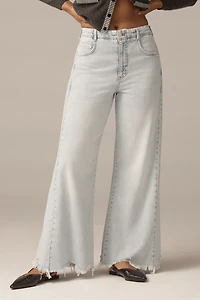 The Adi Curvy High-Rise Flare Jeans by Pilcro
