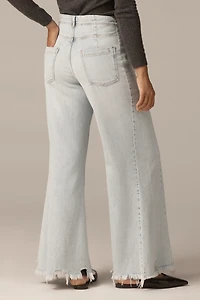 The Adi Curvy High-Rise Flare Jeans by Pilcro