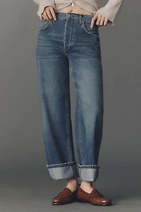 Pilcro Baggy Beau Boyfriend Mid-Rise Relaxed Jeans