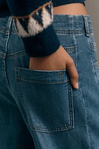 The Adi Mid-Rise Flare Jeans by Pilcro