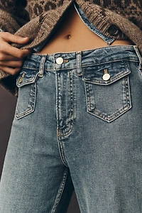 Pilcro Pocket High-Rise Flare Jeans