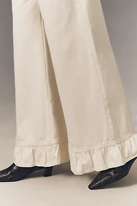 Pilcro Scandi Mid-Rise Wide Leg Jeans