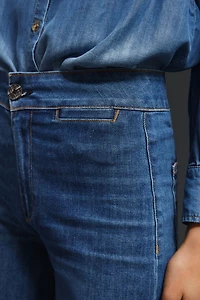 ASKK NY Brighton High-Rise Wide-Leg Jeans