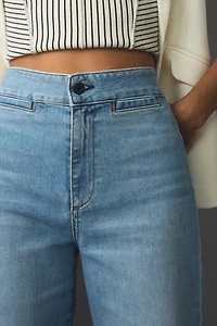 ASKK NY Brighton High-Rise Wide-Leg Jeans