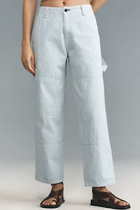ASKK NY Carpenter High-Rise Tapered Jeans
