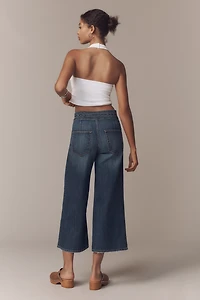 ASKK NY Rio High-Rise Crop Wide-Leg Jeans