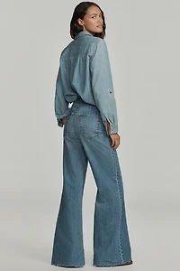 ASKK NY Wooster High-Rise Flare Jeans