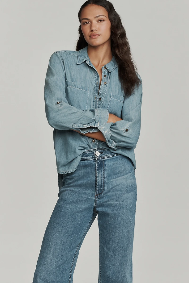 ASKK NY Wooster High-Rise Flare Jeans