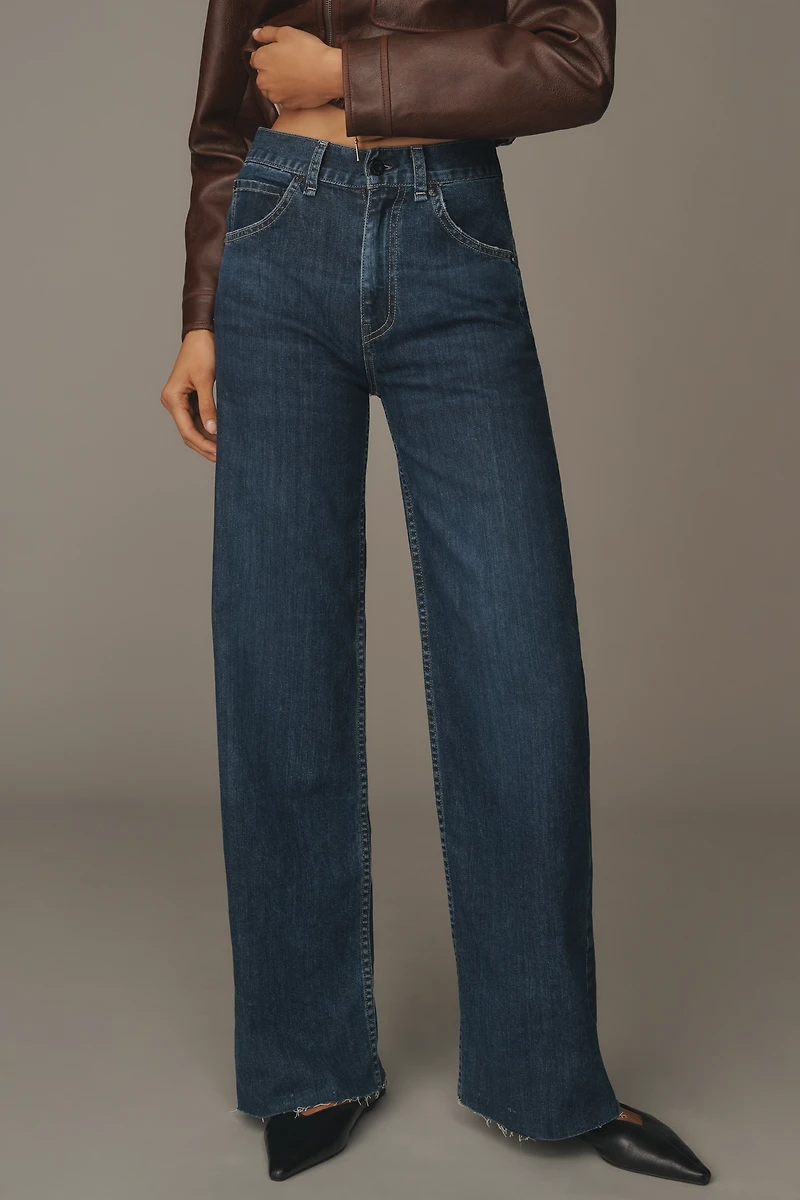ASKK NY Ludlow High-Rise Wide-Leg Jeans