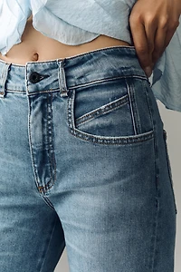 ASKK NY Sunfish Mid-Rise Wide-Leg Jeans