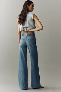 ASKK NY Sunfish Mid-Rise Wide-Leg Jeans