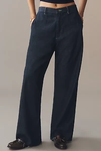 Denimist Teri Mid-Rise Wide-Leg Jeans