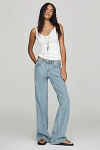 Denimist Audrey Low-Rise Flare Jeans
