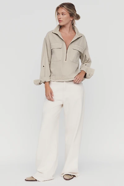 Denimist Teri Mid-Rise Wide-Leg Jeans