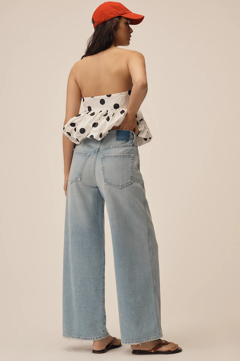 AMO Isabel High-Rise Wide-Leg Jeans