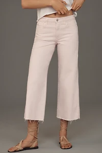 AMO Majorie High-Rise Crop Wide-Leg Jeans