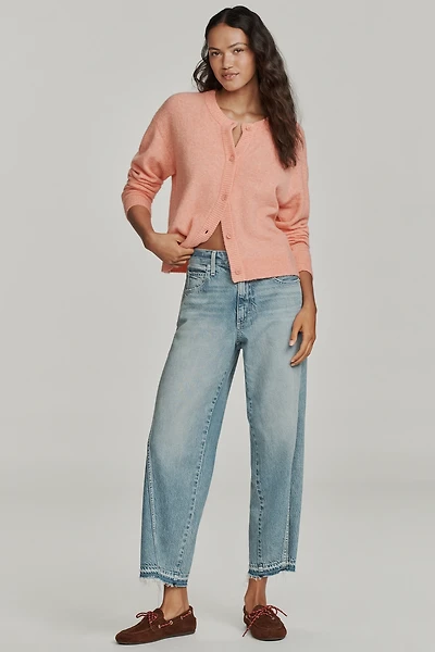 AMO Maria Mid-Rise Straight-Leg Jeans
