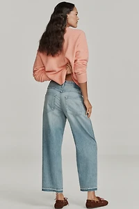 AMO Maria Mid-Rise Straight-Leg Jeans
