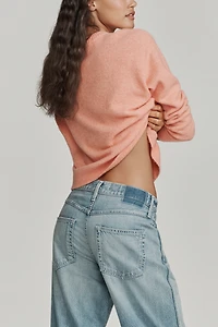 AMO Maria Mid-Rise Straight-Leg Jeans