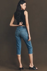 AMO Emmaline Mid-Rise Capri Jeans
