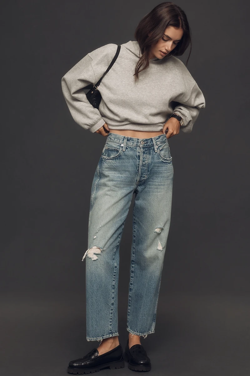 AMO Hattie High-Rise Wide-Leg Jeans