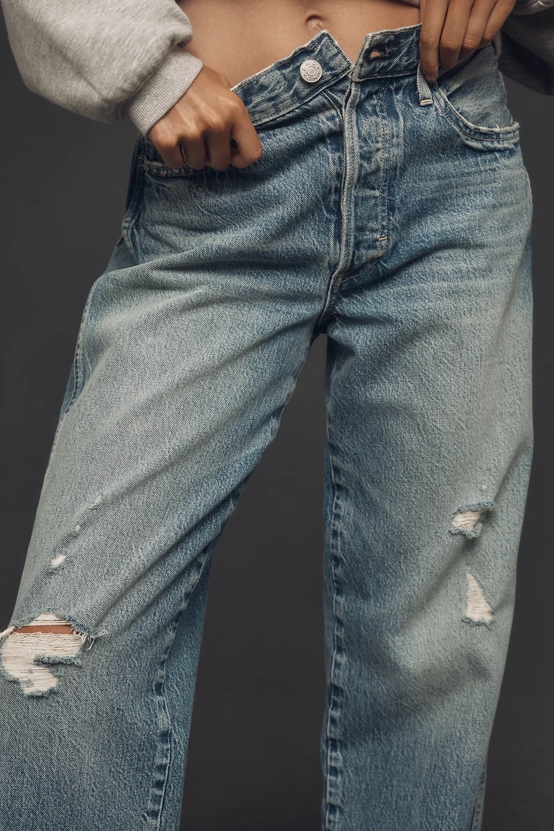 AMO Hattie High-Rise Wide-Leg Jeans