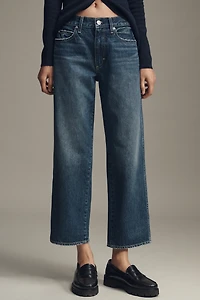 AMO Billie High-Rise Crop Wide-Leg Jeans