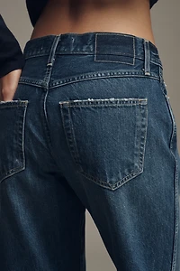 AMO Billie High-Rise Crop Wide-Leg Jeans