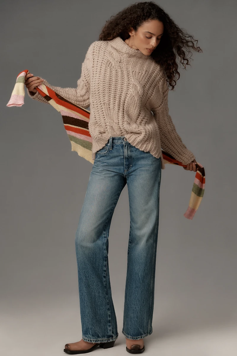 AMO Robbie High-Rise Wide-Leg Jeans