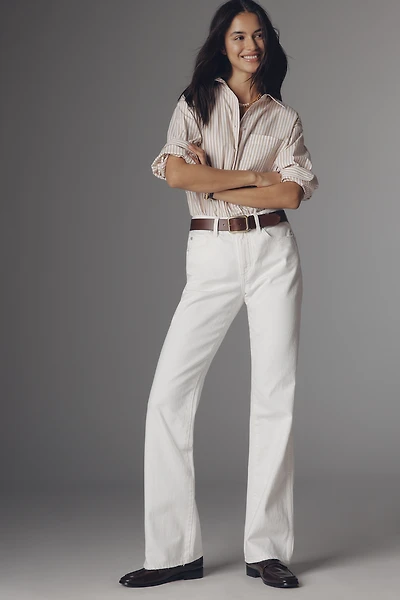 AMO Cotton Marcenia High-Rise Wide-Leg Jeans