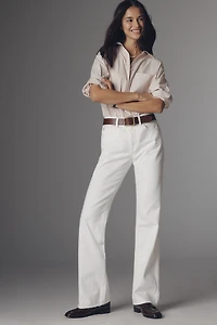 AMO Cotton Marcenia High-Rise Wide-Leg Jeans