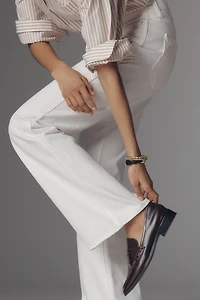 AMO Cotton Marcenia High-Rise Wide-Leg Jeans