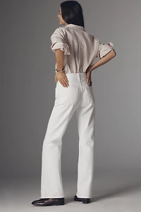 AMO Cotton Marcenia High-Rise Wide-Leg Jeans