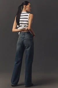 AMO Annette High-Rise Straight-Leg Jeans