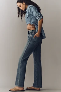 AMO Marcenia Mid-Rise Bootleg Jeans