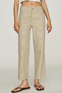 AMO Billie Mid-Rise Straight Jeans