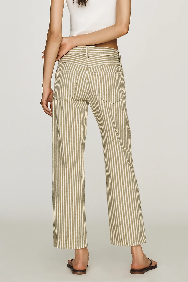 AMO Billie Mid-Rise Straight Jeans