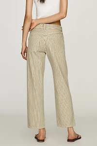 AMO Billie Mid-Rise Straight Jeans