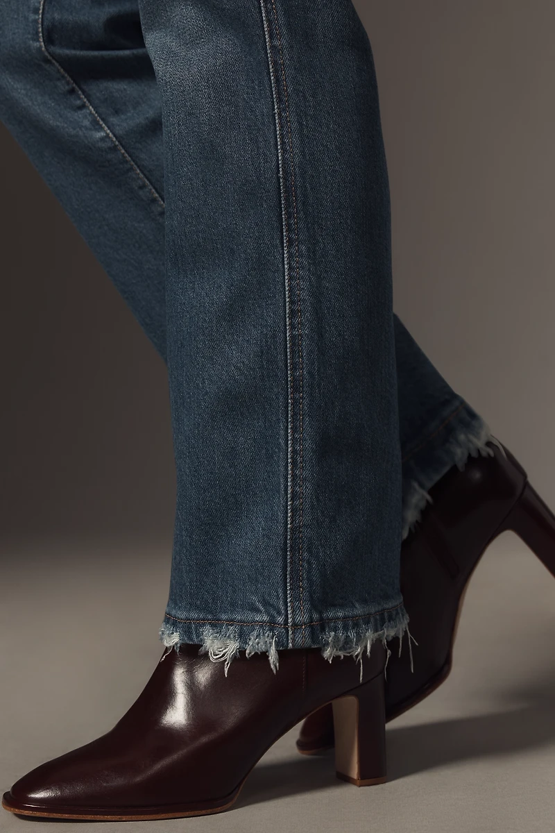 Good American Soft Tech Curve Straight Jeans