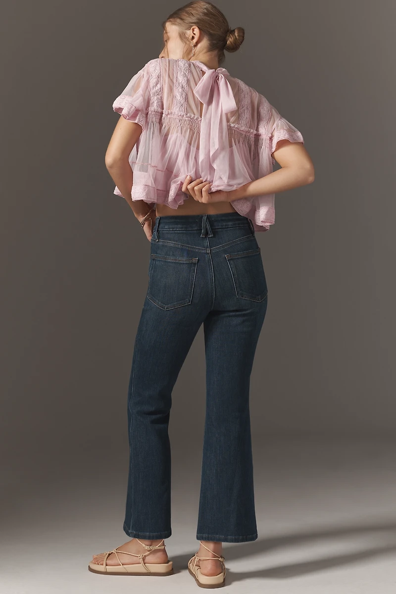 Good American Soft Tech Curve High Rise Straight Jeans