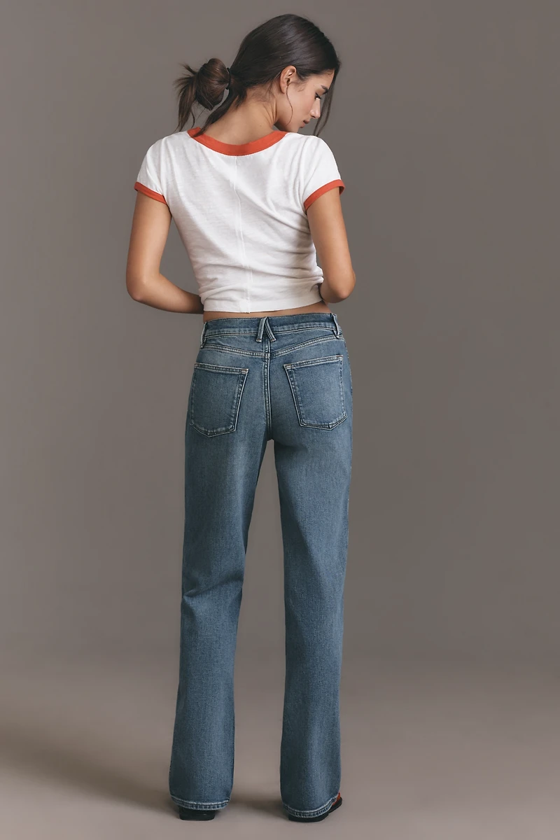 Good American Cowboy High-Rise Bootcut Jeans