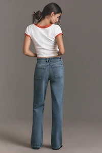 Good American Cowboy High-Rise Bootcut Jeans