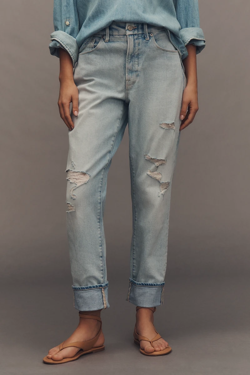 Good American The Weekender High-Rise Relaxed Jeans
