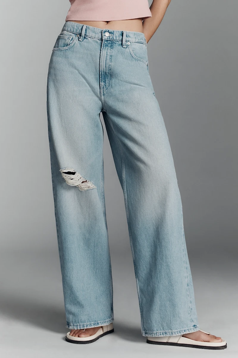 Good American Standard High-Rise Baggy Jeans